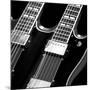 Classic Guitar Detail I-Richard James-Mounted Art Print