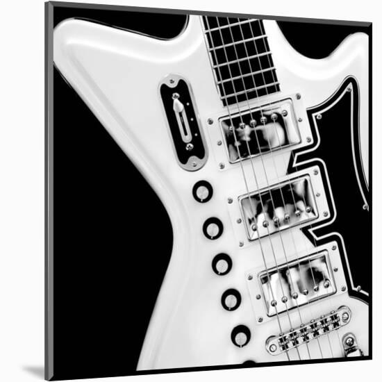 Classic Guitar Detail II-Richard James-Mounted Art Print