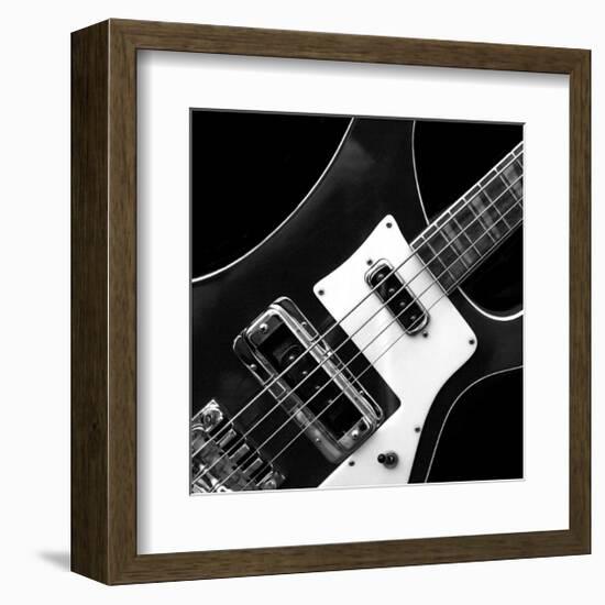 Classic Guitar Detail III-Richard James-Framed Giclee Print