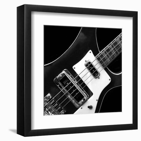 Classic Guitar Detail III-Richard James-Framed Art Print