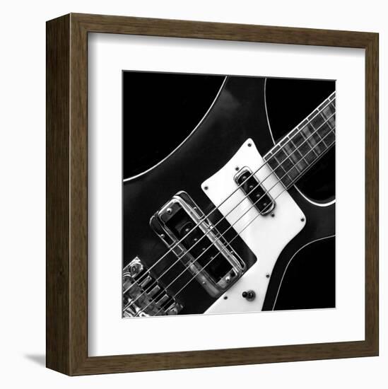 Classic Guitar Detail III-Richard James-Framed Art Print