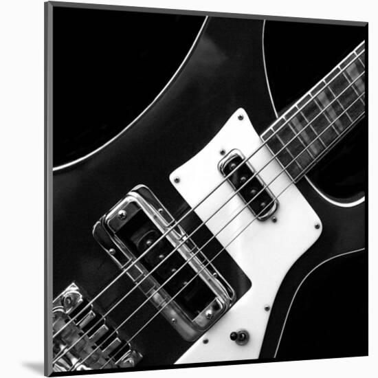 Classic Guitar Detail III-Richard James-Mounted Art Print