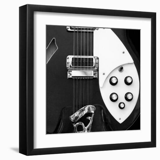 Classic Guitar Detail IV-Richard James-Framed Giclee Print