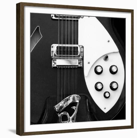 Classic Guitar Detail IV-Richard James-Framed Giclee Print