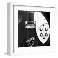 Classic Guitar Detail IV-Richard James-Framed Art Print