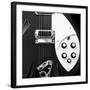 Classic Guitar Detail IV-Richard James-Framed Art Print