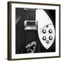 Classic Guitar Detail IV-Richard James-Framed Art Print