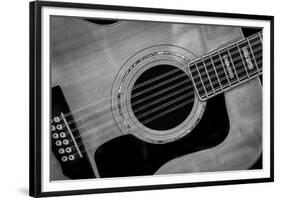 Classic Guitar Detail IX-Richard James-Framed Giclee Print