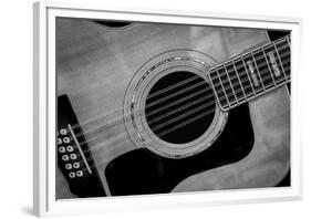 Classic Guitar Detail IX-Richard James-Framed Giclee Print