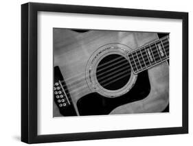 Classic Guitar Detail IX-Richard James-Framed Giclee Print