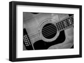 Classic Guitar Detail IX-Richard James-Framed Art Print