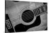 Classic Guitar Detail IX-Richard James-Stretched Canvas