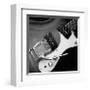 Classic Guitar Detail V-Richard James-Framed Giclee Print