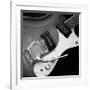 Classic Guitar Detail V-Richard James-Framed Giclee Print