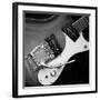 Classic Guitar Detail V-Richard James-Framed Art Print