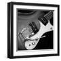 Classic Guitar Detail V-Richard James-Framed Art Print