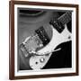 Classic Guitar Detail V-Richard James-Framed Art Print