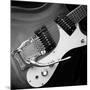 Classic Guitar Detail V-Richard James-Mounted Art Print