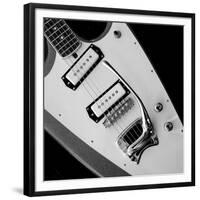 Classic Guitar Detail VI-Richard James-Framed Giclee Print