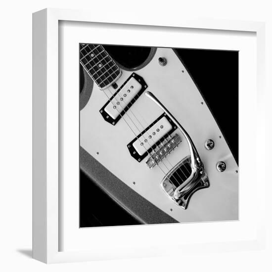 Classic Guitar Detail VI-Richard James-Framed Art Print