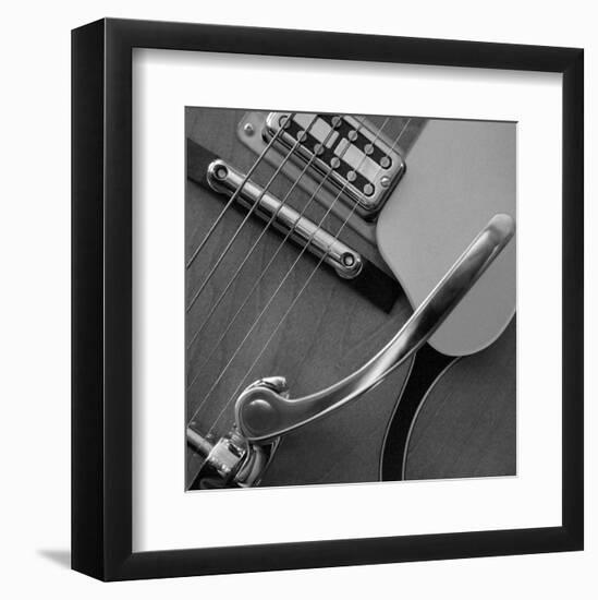 Classic Guitar Detail VII-Richard James-Framed Art Print