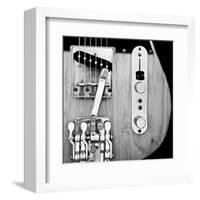 Classic Guitar Detail VIII-Richard James-Framed Art Print