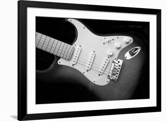 Classic Guitar Detail XI-Richard James-Framed Giclee Print