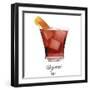 Classic Happy Hour IV-Grace Popp-Framed Art Print