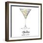 Classic Happy Hour V-Grace Popp-Framed Art Print