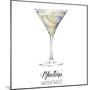 Classic Happy Hour V-Grace Popp-Mounted Art Print