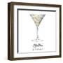 Classic Happy Hour V-Grace Popp-Framed Art Print