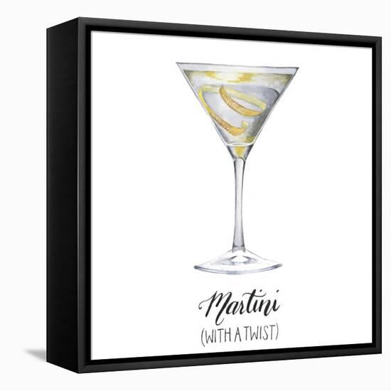 Classic Happy Hour V-Grace Popp-Framed Stretched Canvas