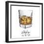 Classic Happy Hour VI-Grace Popp-Framed Art Print