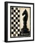 Classic Knight-Andrea Laliberte-Framed Art Print