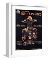 Classic Mexican Movie: Espuelas-null-Framed Giclee Print