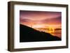 Classic Misty Golden Gate Bridge, San Francisco Cityscape-Vincent James-Framed Photographic Print