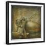 Classic Motorcyle-Pablo Rojero-Framed Art Print