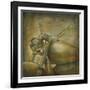 Classic Motorcyle-Pablo Rojero-Framed Premium Giclee Print