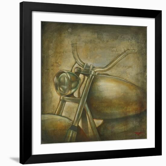 Classic Motorcyle-Pablo Rojero-Framed Art Print