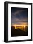 Classic Night View and Stars Over Golden Gate Bridge, San Francisco-Vincent James-Framed Photographic Print