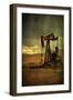 Classic Oil Rig, Central California-Vincent James-Framed Photographic Print