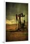 Classic Oil Rig, Central California-Vincent James-Framed Photographic Print