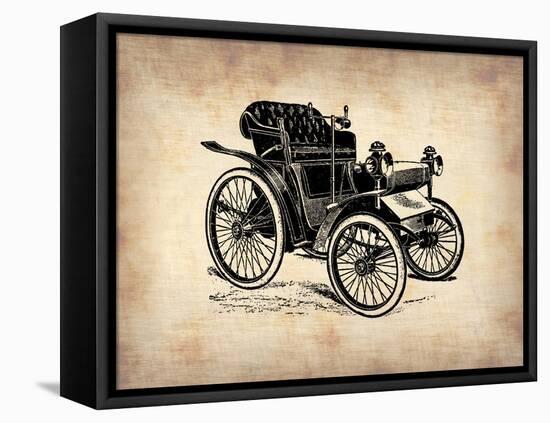 Classic Old Car 4-NaxArt-Framed Stretched Canvas