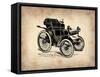 Classic Old Car 4-NaxArt-Framed Stretched Canvas