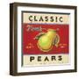 Classic Pears-Angela Staehling-Framed Art Print