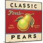 Classic Pears-Angela Staehling-Mounted Art Print