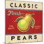 Classic Pears-Angela Staehling-Mounted Art Print