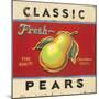 Classic Pears-Angela Staehling-Mounted Art Print