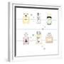 Classic Perfumes-Claire Huntley-Framed Giclee Print