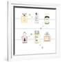 Classic Perfumes-Claire Huntley-Framed Giclee Print